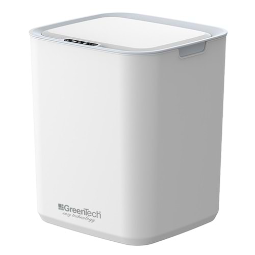 Greentech Sensörlü Şarjlı 22 Litre Çöp Kovası (Şarj Edilebilir Lityum Pilli) / GT-SC05B