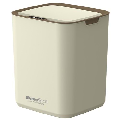 Greentech Sensörlü Şarjlı 22 Litre Çöp Kovası (Şarj Edilebilir Lityum Pilli) / GT-SC05K