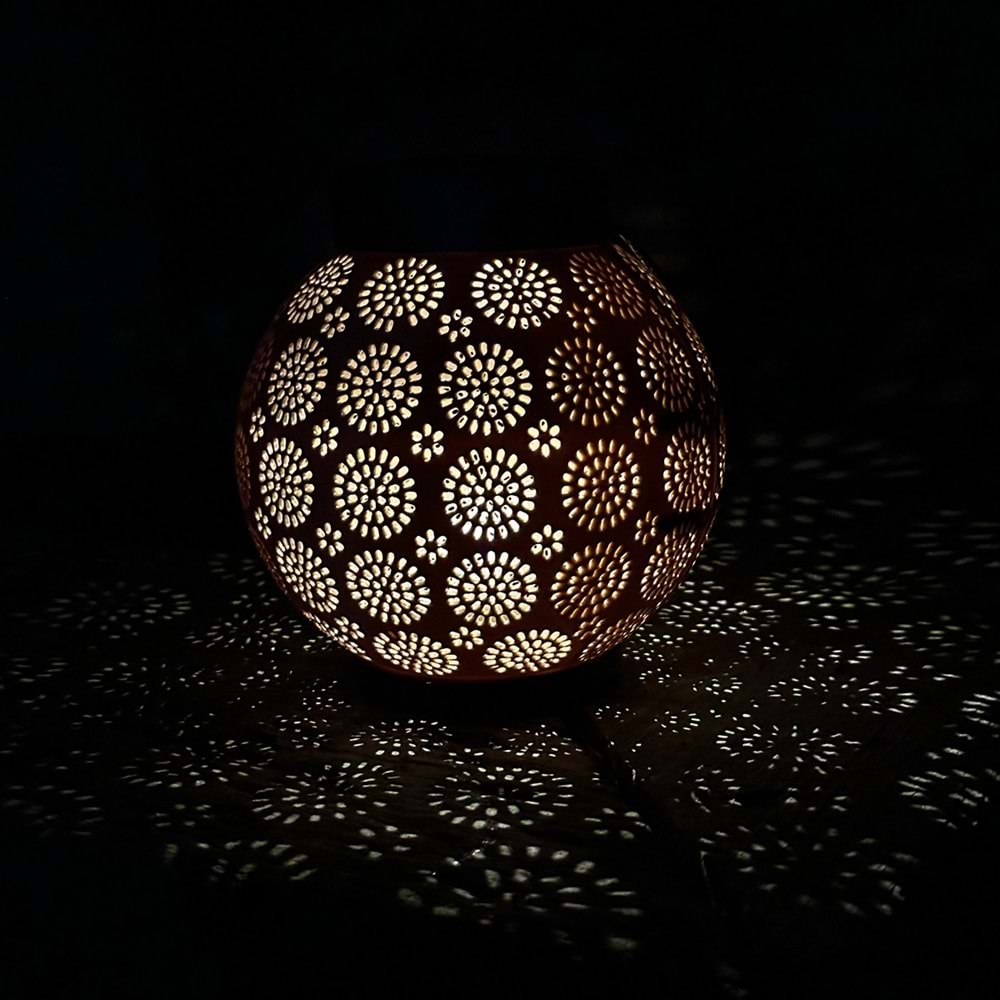 Greentech Güneş Enerjili Dekoratif Led Fener / Askılı Bahçe Feneri /Bahçe Dekorasyon Fen/ GT-SL25/G