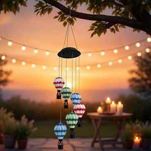 Greentech Güneş Enerjili Dekoratif Kapadokya Balonları / GT-SL41