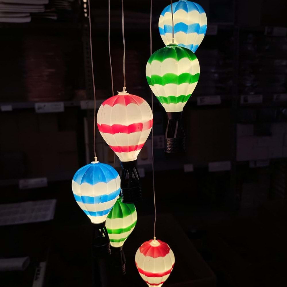 Greentech Güneş Enerjili Dekoratif Kapadokya Balonları / GT-SL41